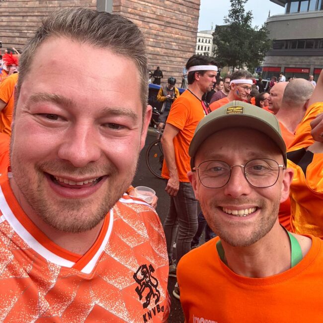 Fanwalk met Mark