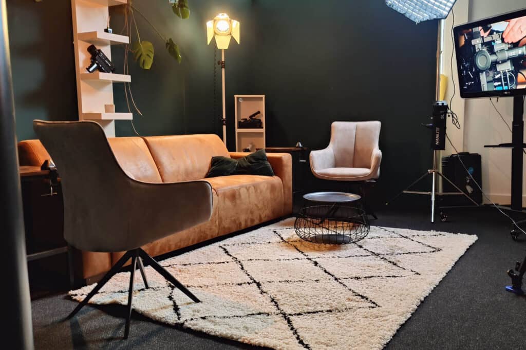 Podcast studio CineChefs Nijmegen en Arnhem