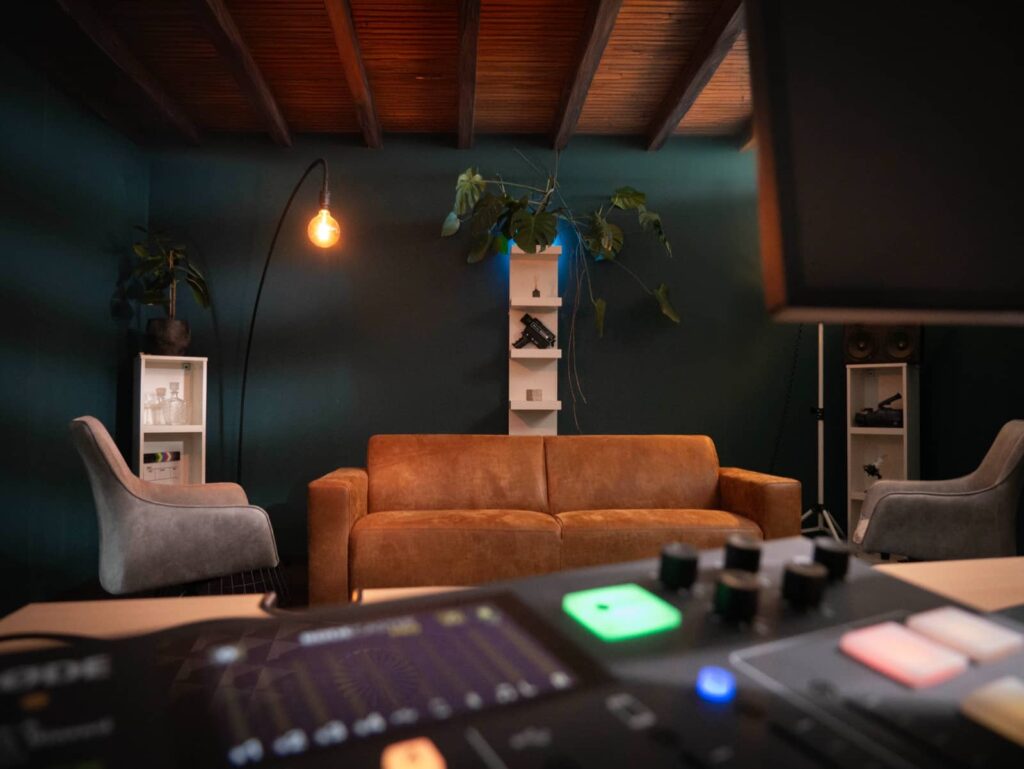 Podcast studio CineChefs Nijmegen en Arnhem