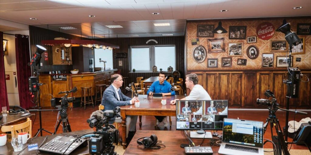 Podcast studio CineChefs Nijmegen en Arnhem